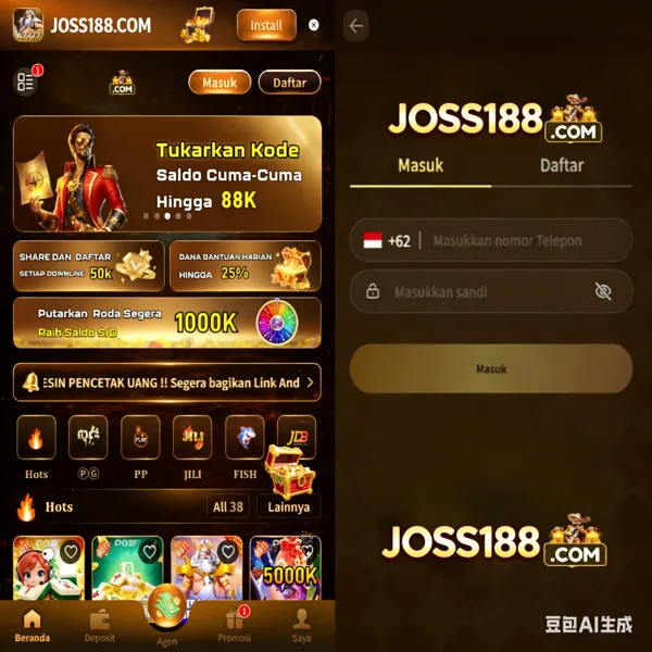 JOSS188 Maxwin Pola Gacor Hari Ini